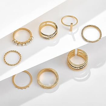 ⚠️お取り置き中です 重ねづけ風リング 楽天で買えるポメラート風リングの新色！重ね付け＆普段使いに